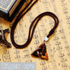 Party Necklace Gem Pendant Natural Crystal Fine Women Jewelry Stone Tiger Eye Agate Boho Bijoux Angel Accesorios Mujer