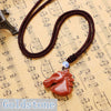 Party Necklace Horse Head Pendant Natural Crystal Fine Popular Jewelry Popular Accessories Chocker Bijoux Angel Pingente