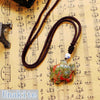 Party Necklace Tortoise Pendant Natural Sapphire Fine Jewelry Charms Opal Harajuku Colares Charms Topaz Colar Masculino