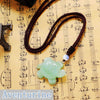 Party Necklace Tortoise Pendant Natural Sapphire Fine Jewelry Charms Opal Harajuku Colares Charms Topaz Colar Masculino
