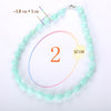 Red Agate Necklace Female Choker Bohemian Women Jewelry Popular Bead Chain Statement Accessories Collier Femme Ethnique