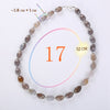 Red Agate Necklace Female Choker Bohemian Women Jewelry Popular Bead Chain Statement Accessories Collier Femme Ethnique