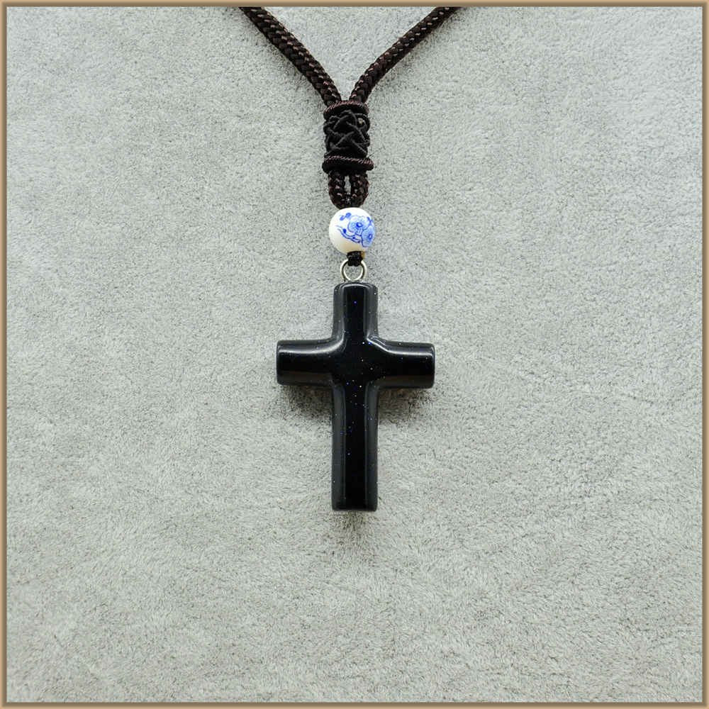 Reiki Pingente Lucky Amulet Cross Pendant Overwatch Indian Jewelry Wedding Colares Masculino Christian Jesus Men Jewelry