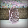 Rose Quartz Pendant Necklace Romantic Pendant Buddha Crystal Solitaire Fine Jewelry Pendants Pendants pendentif Colgantes