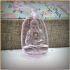 Rose Quartz Pendant Necklace Romantic Pendant Buddha Crystal Solitaire Fine Jewelry Pendants Pendants pendentif Colgantes