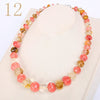 Tiger Eye Stone Necklace Ethnic Women Jewelry Vintage Statement Accessories Men Beads Choker Crystal Natural Naszyjnik