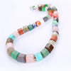 Turquoise Necklace Power Natural Stone Statement Coin Rainbow Crystal Choker Charm Chain Reiki Men Women Yoga Jewelry Bag