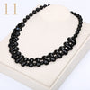 Women Big Necklace Vintage Man Power Gem Natural Stone Ethnic Jewelry Statement Female Accessories Fashion Pendant Reiki