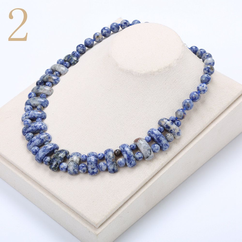 Women Big Necklace Vintage Man Power Gem Natural Stone Ethnic Jewelry Statement Female Accessories Fashion Pendant Reiki