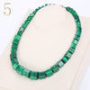 Women Rainbow Necklace Ethnic Men Big Choker Stone Jewelry Statement Female Vintage Accessories Fashion Healing Pendant