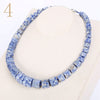 Women Rainbow Necklace Ethnic Men Big Choker Stone Jewelry Statement Female Vintage Accessories Fashion Healing Pendant