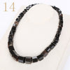 Women Rainbow Necklace Ethnic Men Big Choker Stone Jewelry Statement Female Vintage Accessories Fashion Healing Pendant