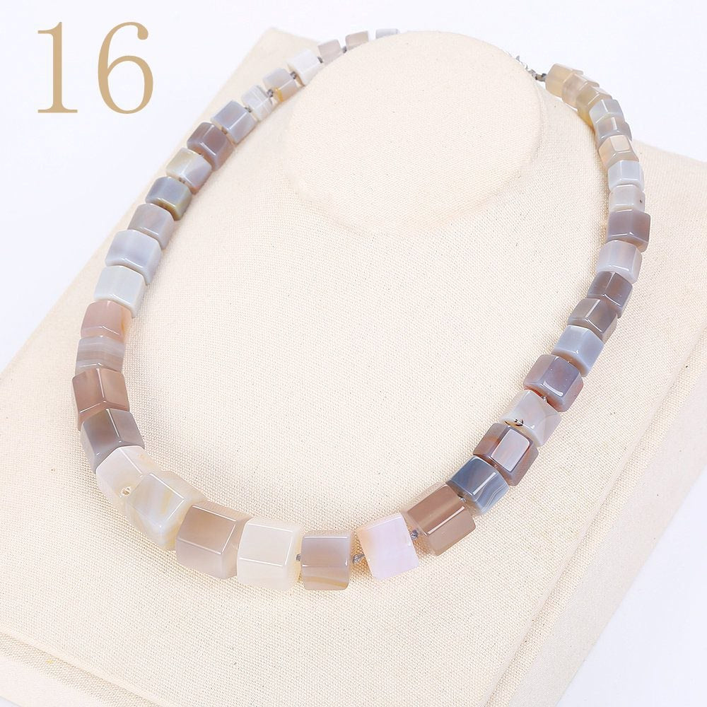 Women Rainbow Necklace Ethnic Men Big Choker Stone Jewelry Statement Female Vintage Accessories Fashion Healing Pendant