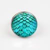 2020 Wholesale Ring Large Egg Glass Dome Game Ring Game Of Thrones Dragon Egg Dragon Ring Jewelry