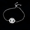 ZEG 2020 Female Fashion Sterling Silver S925The Wolf's head is encrusted with green st For Women Anillos Mujer Jewelry Free Mail