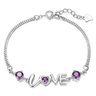 ZEG 2020 New Swarov High Quality Logo Love is a bracelet The First Choice Of Free Parcel Post Manufacturers Wholesale
