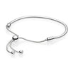 ZEG High Quality 100% Sliver Official Copy 1:1 Pan Bracelet Have Logo Women Fashion Jewerly Free Mail