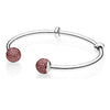 ZEG High Quality 100% Sliver Official Copy 1:1 Pan Bracelets Have Logo Women Fashion Jewerly Free Mail