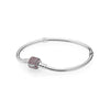 ZEG High Quality 100% Sliver Official Copy 1:1 Pan Bracelets Have Logo Women Fashion Jewerly Free Mail