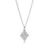 ZEG High Quality 100% Sliver Official Copy 1:1 Pan Cascading Charm Necklace Have Logo Women Fashion Jewerly Free Mail