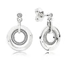 ZEG High Quality 100% Sliver Official Copy 1:1 Pan Earring Have Logo Women Fashion Jewerly Free Mail