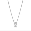 ZEG High Quality 100% Sliver Official Copy Pan 1:1 Elegant Necklace Have Logo Women Fashion Jewerly Free Mail