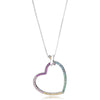 ZEG High Quality 100% Sliver Official Copy Pan 1:1 Love Necklace Have Logo Women Fashion Jewerly Free Mail