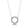 ZEG High Quality 100% Sliver Official Copy Pan 1:1 Necklace Have Logo Women Fashion Jewerly Free Mail