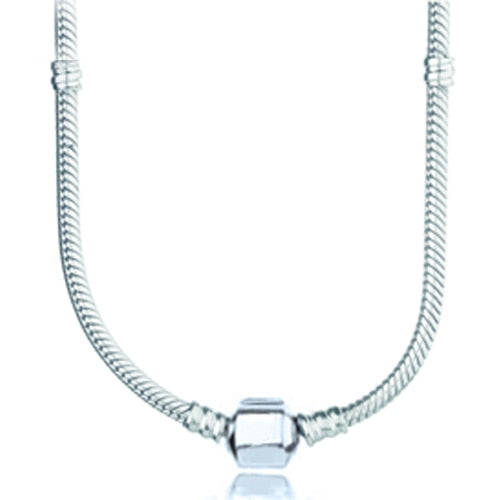 ZEG High Quality 100% Sliver Official Copy Pan 1:1MOMENTS Gold Necklace Have Logo Women Fashion Jewerly Free Mail