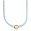 ZEG High Quality 100% Sliver Official Copy Pan 1:1MOMENTS Gold Necklace Have Logo Women Fashion Jewerly Free Mail