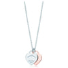 ZEG High Quality 100% Sterling Silver Original 1:1 Love Series Necklaces Has Logo Women Jewelry Free Mail