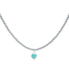 ZEG High Quality 100% Sterling Silver Original 1:1 Love Series Necklaces Has Logo Women Jewelry Free Mail