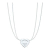ZEG High Quality 100% Sterling Silver Original 1:1 Love Series Necklaces Has Logo Women Jewelry Free Mail
