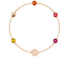 ZEG High Quality 100% Sterling Silver Original 1:1 Profusion Is Colorful Bracelet Has Logo Women Jewelry Free Mail