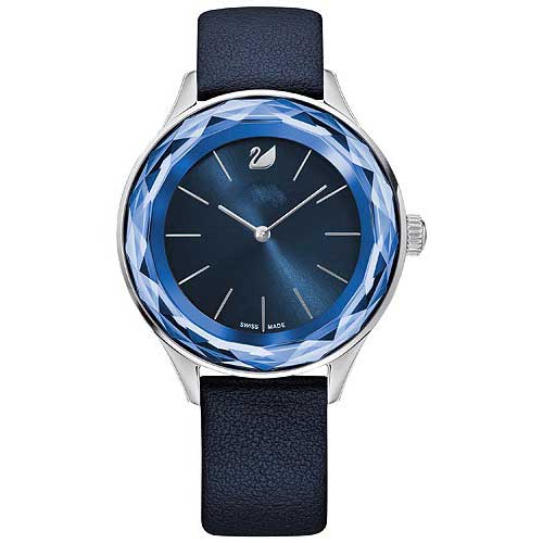 ZEG High Quality 2020 Latest SWARO Original 1:1Octea Nova Watch Leather Strap Blue Has Logo Women Jewelry FreeMail