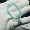 ZEG High Quality Original 1:1 Double T Round Bead Bracelet Has Logo Women Jewelry Free Mail