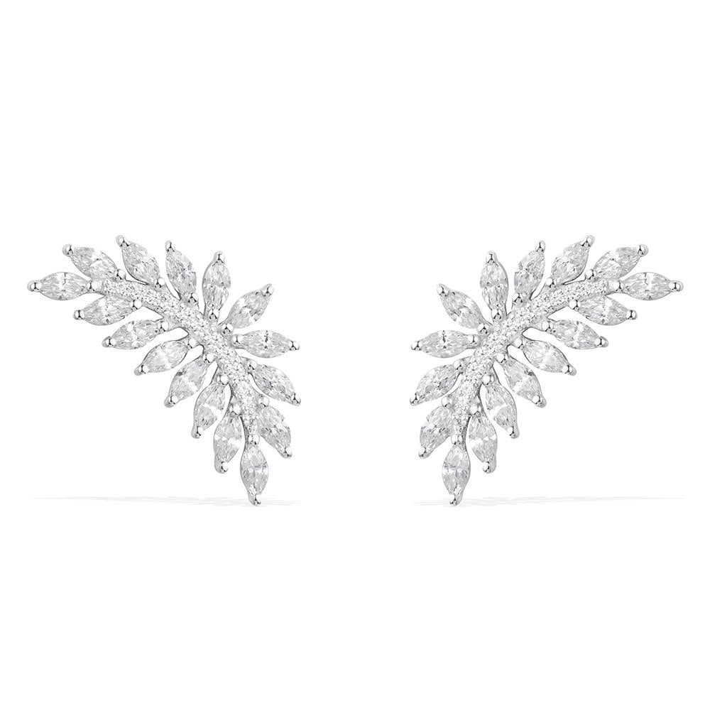 ZEG High Quality Original 1:1 Olive Leaves For Every Temperament Earrings Women Jewelry