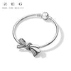 ZEG High Quality Pan 1:1 Original Copy With Logo Bowknot Bracelet Chain Free Package Manufacturers Wholesale