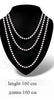 Pearl Long Necklace Fine Jewelry Natural Pearl Necklace Women Round 8-9mm Classic Sweater Chain Anniversary Gift N001