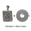 Vintage 925 Sterling Silver Pendants Necklaces for Men Women Openable Christian Bible Necklace Silver Jewelry Gifts