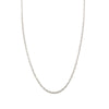ZMNecklace Fine Ingot Titanium Steel Plated All-match Temperament Sparkling Glitter Clavicle Chain Jewelry Accessories