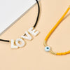 ZMZY Boho Thin Necklace Colorful Miyuki Beads Necklace Cute Evil Eye Charm Necklaces For Women  Jewelery Collier
