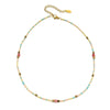 ZMZY Handmade Natural Stone Necklaces For Women Jewelry MIYUKI Beads Choker Necklace Girl Boho Collares Accessories