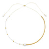 ZMZY Thin Choker Handemade Necklace MIYUKI Beads Natural Pearl Necklaces for Women Girls Gifts Classic Collar Jewelry