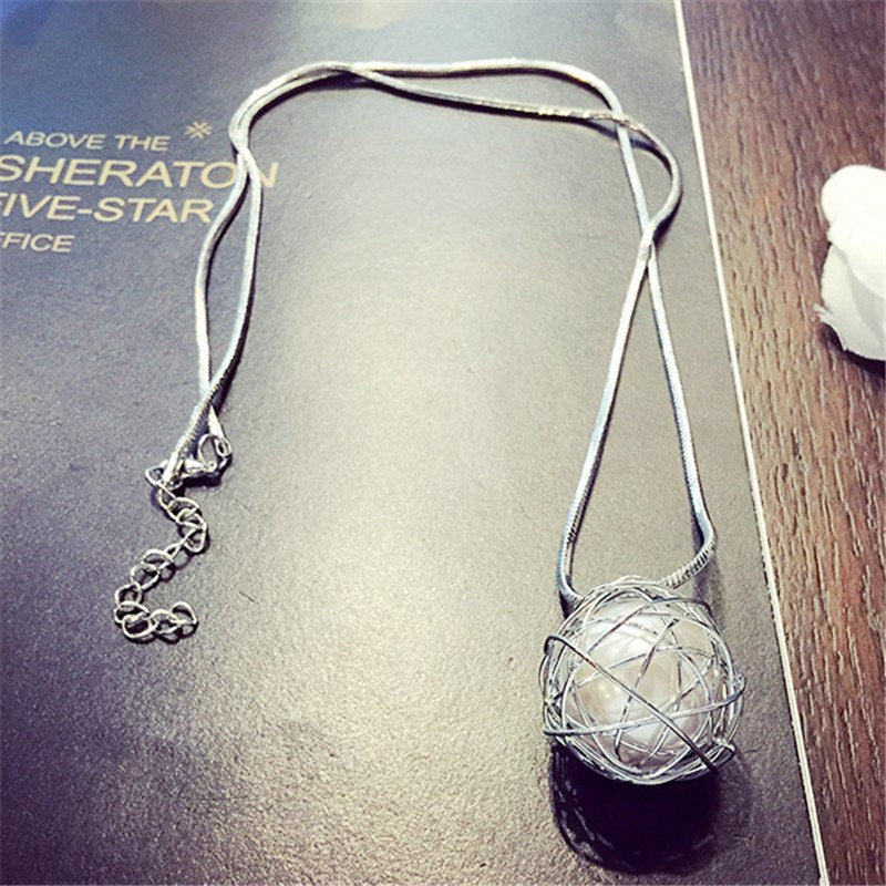 2020 New Simple Chain Modern Girl New Long Necklace Women Pendants Fashion Jewelry   Cute Gift