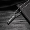 ZORCVENS 2022  Punk Vintage 316L Stainless Steel Cross Pendant Necklace for Men Jewelry Gifts