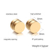 High Quality Magnetic Stud Earrings For Men 316l Stainless Steel Magnet Earrings Jewelry for Men and Women