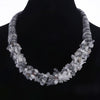 2020 Trendy Fashion Women's Chunky Necklace Bohemia Style Coral Stone Pendant Choker Statement Necklace Jewelry