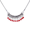 2020 Trendy Fashion Women's Chunky Necklace Bohemia Style Coral Stone Pendant Choker Statement Necklace Jewelry
