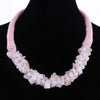 2020 Trendy Fashion Women's Chunky Necklace Bohemia Style Coral Stone Pendant Choker Statement Necklace Jewelry